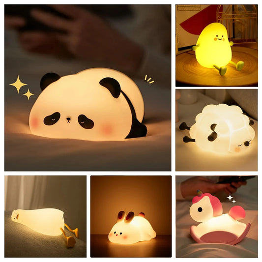 Rechargeable Animal Night Lamp